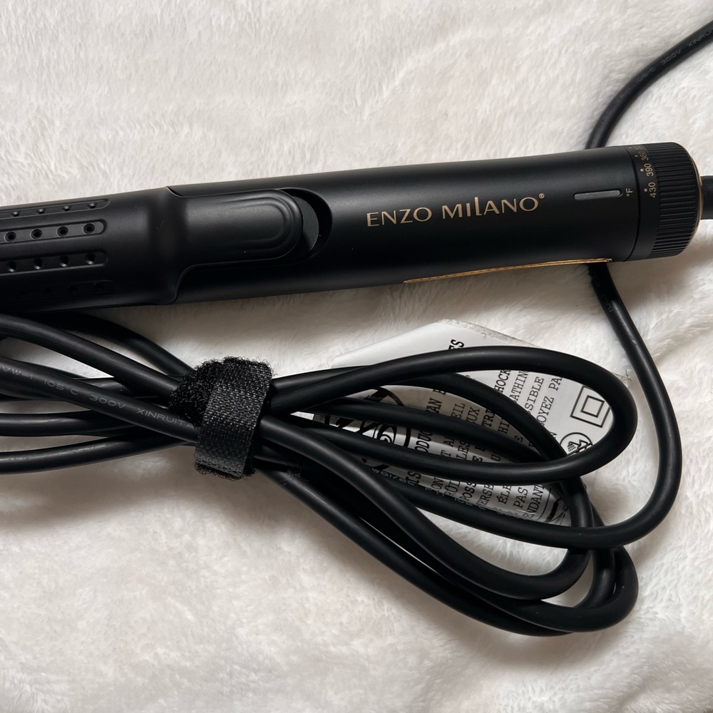 Enzo Milano Black Hair Styling Curler